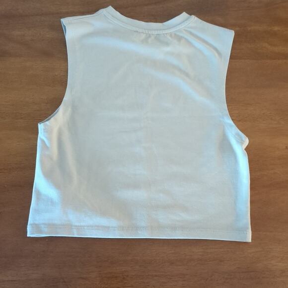 ZARA women's sleeveless high neck cropped top Tank top size Small EUC - Picture 4 of 6